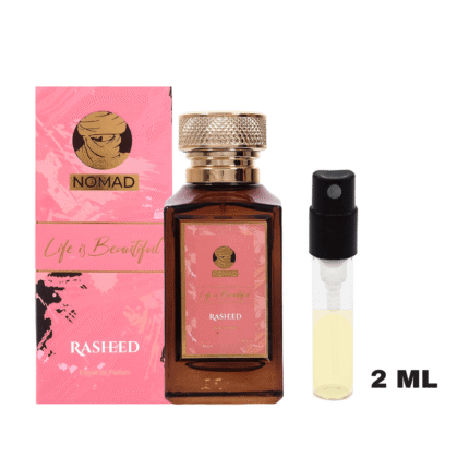 Mostra 2 ml Extract de parfum Rasheed - Life is Beautiful
