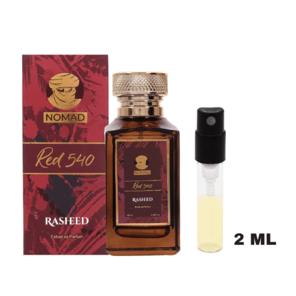 Mostra 2 ml Extract de parfum Rasheed - Red 540
